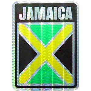  Jamaica Flag Sticker Automotive