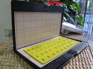Japanese Chess, Shogi, 8 foldable magnetic mini board  