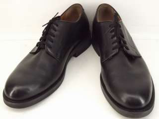 Mens shoes black Ralph Lauren Polo Sport 8.5 D oxfords leather dress 
