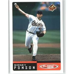  2002 Topps Total #298 Sidney Ponson   Baltimore Orioles 