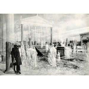  1923 Print Pompeii Dream Ruins Temple Apollo Pompeians F 
