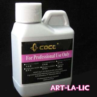 Professional Acrylic Liquid Coco for Nail Art Powder Nail Tips 120ml
