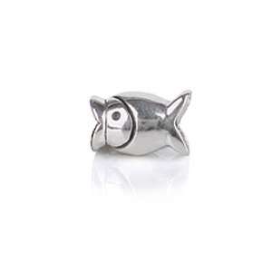   Fish 925 Sterling Silver Animal Bead Troll & Pandora Compatible Bling