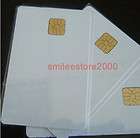 pcs, white PVC card with 4428 chip contact IC card , contact smart 