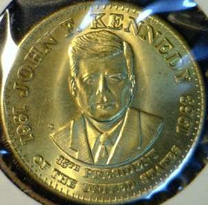   Kennedy JFK US MINT Commemorative Bronze Medal   Token   Coin  