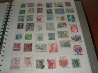   stamps collection in Collecta album. All shown in 31 pictures below