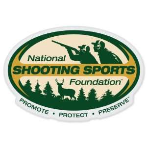  National Shooting Sports car bumper sticker window decal 5 