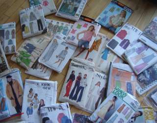 Sewing Pattern Lot MIXED MANY WOMEN+Vintage+Others  