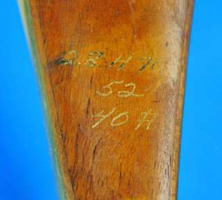 Vintage Wooden Wood Bear Archery ? Recurve Bow 28H70 52 40#  