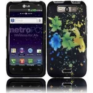  Metro PCS LG Connect 4G MS840 Accessory HEAVENLY FLOWER Design Hard 