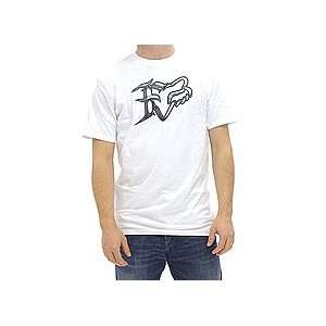  Fox Shiner Tee (White) Medium   Shirts 2012 Sports 