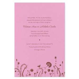  Shimmering Meadow Wedding Invitations Health & Personal 
