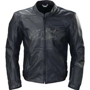  SHIFT RACING VENDETTA LEATHER JACKET BLACK ETCHED 2X 