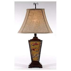  Sportsmans Fishing Lures Table Lamp