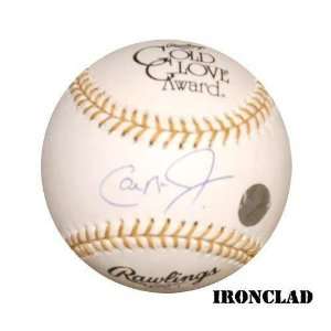   Ripken Jr. Ball   Gold Glove   Autographed Baseballs 