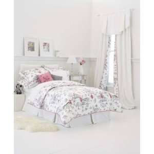  Solid White Twin Bed Skirt from Whistle & Wink