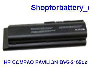 Brand new replacement laptop battery for HP COMPAQ PAVILION DV6 2155dx