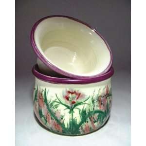  Purple Thistle Cool Dip by Moonfire Pottery Kitchen 