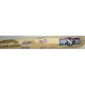   Champs 19 BRONX BOMBERS SIGNED Cooperstown Bat