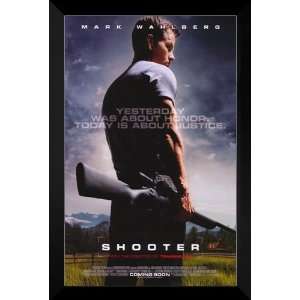  Shooter FRAMED 27x40 Movie Poster Mark Wahlberg