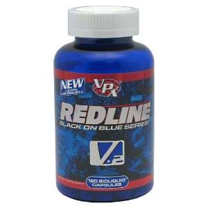  VPX Sports Vital Pharmaceuticals Redline Black On Blue 120 