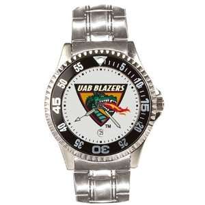  UAB Blazers Mens Competitor Watch w/Stainless Steel Band 