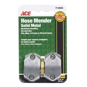   Hose Mending Clamp, Zinc, Mends Any 5/8 Or 3/4 Hose Home