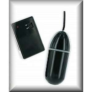 Remote Control Bullet Style Back, Scalp and Body y2 Massager Black 