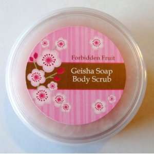    Geisha Soap Organic Forbidden Fruit Body & Face Scrub 6.6oz Beauty