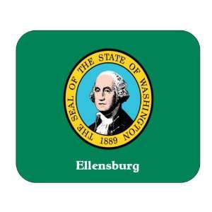  US State Flag   Ellensburg, Washington (WA) Mouse Pad 