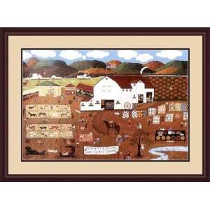   and Quilt Show by Sandi Wickersham   Framed Artwork