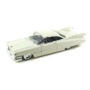  1959 Cadillac Coupe De Ville 1/24 White Toys & Games