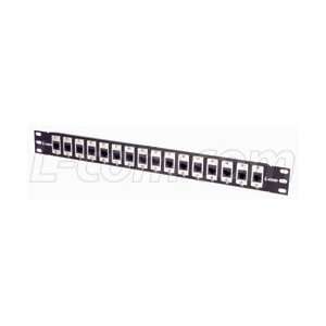  1.75 Panel, 16 Cat 5E Couplers Electronics