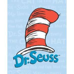  Dr. Seuss Logo with Hat, 8 x 10 Poster Print