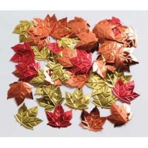  Foil Maple Leaf Confetti