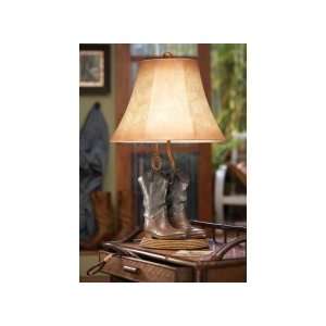  Cowboy Boots Table Lamp, Set of 2