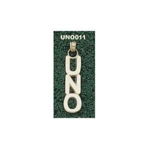  University of New Orleans UNO Vert 1 Pendant (Gold 