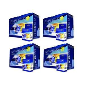  4 PACK Hyperion Replacement for HP 45 (51645A) Black Ink 