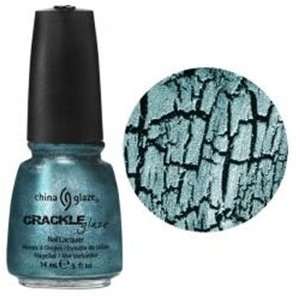 China Glaze Nail Polish Color Oxidized Aqua Crackle # 80766 15ml 0.5oz
