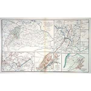  Civil War Atlas; Plate 45; Map of Orange County, VA 
