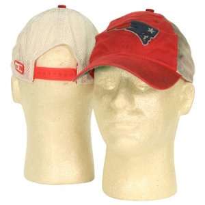  New England Patriots Mechanic Look Slouch Style Adjustable 