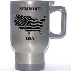  US Flag   Seminole, Florida (FL) Stainless Steel Mug 