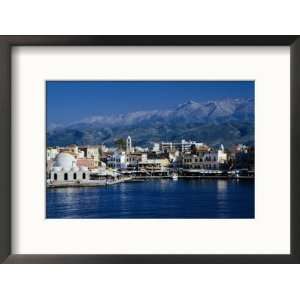 com Harbour and Mosque of the Janissaries on Waterfront, Hania, Crete 