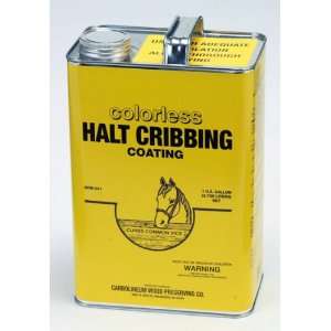  Halt Cribbing   Clear Gallon   Part # HCM501 Pet 