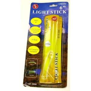  2  Yellow Light Sticks 