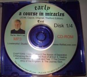 Original A Course In Miracles Text Audio  CD Set  