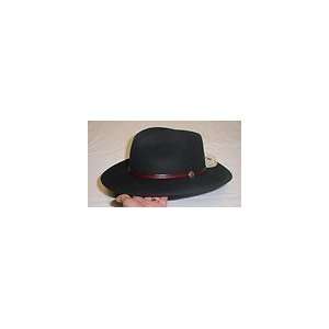  Stetson Crushable Cromwell Black Made in Usa Mens Size 