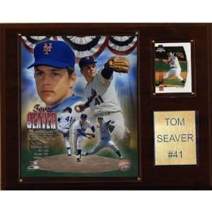  MLB Tom Seaver New York Mets Player Plaque