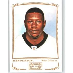  2009 Topps Mayo #73 Devery Henderson   New Orleans Saints 