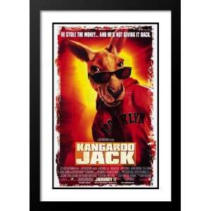 Kangaroo Jack 32x45 Framed and Double Matted Movie Poster 